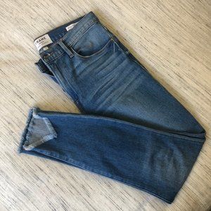FRAME High Rise Skinny Jeans Light Wash